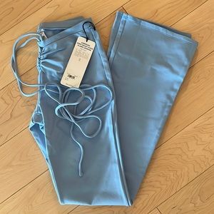 NWT Alo Yoga airbrush high waist flare leggings
